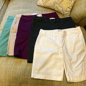 Womens collection of J crew Bermuda shorts